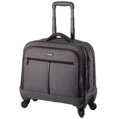 Valise avec trolley Gris pour PC 17 pouces : LIGHTPAK Phoenix image