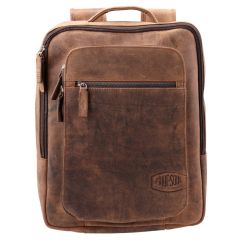 Sac à Dos pour PC 15,6 pouces - Cuir - Marron : PRIDE et SOUL Jester Image