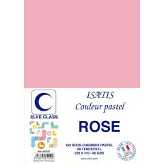 Sous-Chemise pour dossier A4 - Rose ELVE Isatis Lot de 252