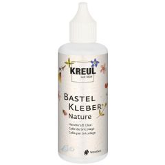 Colle à base d'eau - Bricolage et décoration - 80 ml : KREUL Nature