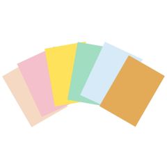 Chemise pour dossier A4 - 160 g - Assortiment ELVE Isatis Lot de 102