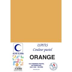 Chemise pour dossier A4 - 160 g - Orange ELVE Isatis Lot de 102