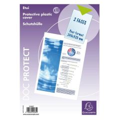 Exacompta 5385E Etuis de pr0otection taille A4 maxi - 240 x 320 mm 