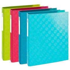 Classeur rigide à 2 anneaux - Dos 40 mm - Assortiment EXACOMPTA 1928