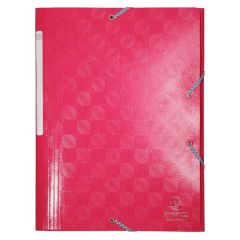 Chemise à élastiques 3 rabats - A4 - Framboise EXACOMPTA 1928