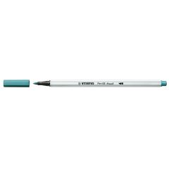 Photo STABILO : Stylo-feutre Pen 68 Brush - Bleu Turquoise