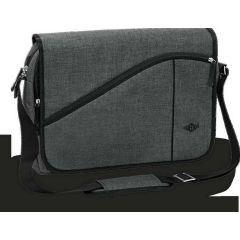 Sacoche pour Notebook - 15,6 pouces - Gris : WEDO Messenger Bag COLLEGE