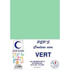 Chemise pour dossier A4 - Vert ELVE Pep's Lot de 102