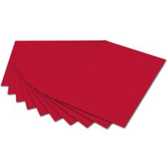 Carton de Bricolage 500 x 700 mm - Rouge tuile - 300 g/m² : FOLIA Photo