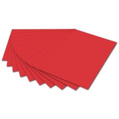 Carton de Bricolage 500 x 700 mm - Hibiscus - 300 g/m² : FOLIA Lot de 10 Visuel