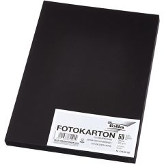 Carton de Bricolage A4 - Noir - 300 g/m² : FOLIA Lot de 50 Visuel