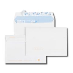 Enveloppe sans fenêtre - DL 110 x 220 mm Blanc GPV Lot de 50