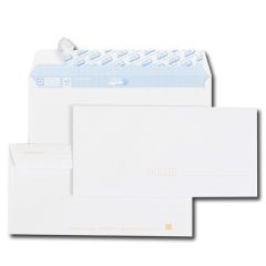 Enveloppe précasées - DL 110 x 220 mm Blanc GPV Lot de 25