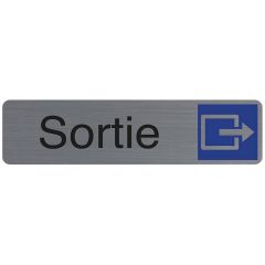 Plaque adhésive de signalisation - Sortie : EXACOMPTA image