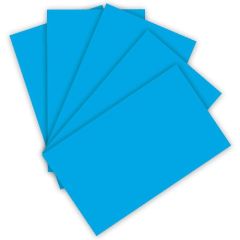 Carton de Bricolage 700 x 1000 mm - Bleu Pacifique - 300 g/m² FOLIA Lot de 10
