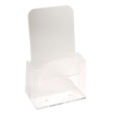 EXACOMPTA 73058D : Porte-documents de table - A6 vertical simple - Cristal