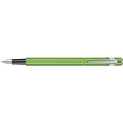 Stylo à plume - Largeur M - Vert Fluo : CARAN D'ACHE 849 Fluo Line Photo