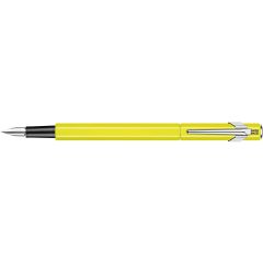 Stylo à plume - Largeur M - Jaune Fluo : CARAN D'ACHE 849 Fluo Line Image