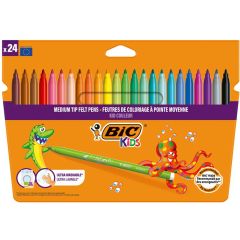 24 feutres de coloriage BIC KIDS Assortiment 