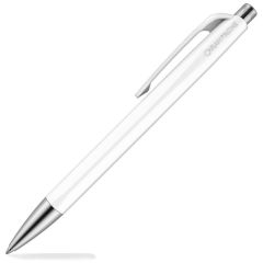 Stylo à bille rétractable blanc - 888 Infinite : CARAN D'ACHE Modèle