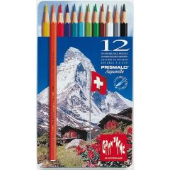Étui de 12 Crayons de couleurs Prismalo - Assortiment : CARAN D'ACHE Modèle