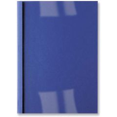 Chemises Thermo relieuse - 15-30 feuilles A4 - Bleu foncé : GBC ThermaBind Business Line Lot de 100 Modèle