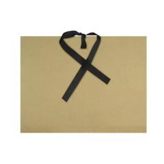 Carton à Dessin à ruban - A4 - Marron Kangaro