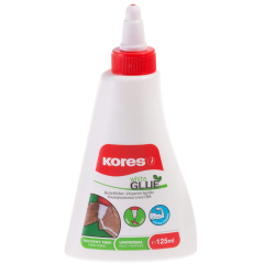 Colle blanche - Pour bricolage - 125 g : KORES White GLUE
