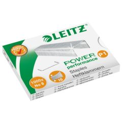 Photo LEITZ : Boite de 1000 agrafes zinguées - N°8 - 5578
