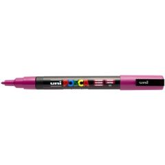 Marqueur peinture Posca PC 3M - Fuchsia : UNI-BALL photo