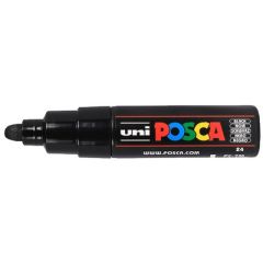 Marqueur peinture Posca PC7M - Noir : UNI-BALL Image
