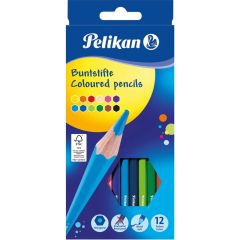 Photo PELIKAN 724005 : Étui de 12 crayons de couleur standard 