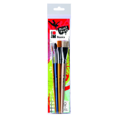 Photo Pinceaux de base n° 6, 8, 14 et 16 MARABU 0184000000202