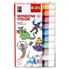 Photo Kit de peinture Window Color - Assortiment MARABU Kids