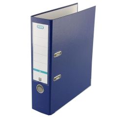 Photo Classeur à levier - Dos 80 mm - Bleu Foncé : ELBA Smart Pro