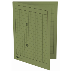 Photo Chemise quadrillée A4 pour dossier de correspondance - Vert - ELBA 100091660 Image