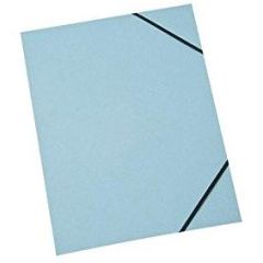 Photo Chemise à élastiques A4 - Bleu : ELBA Carte Forte