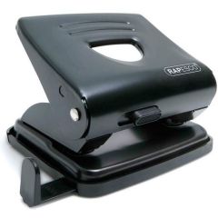 Perforateur 2 trous - 25 feuilles - Noir RAPESCO
