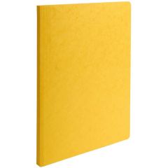 Photo Chemise à dos rainé pour Dossier A4 - Jaune EXACOMPTA Lustro Carte Image