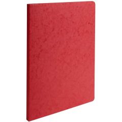 Photo Chemise à dos rainé pour Dossier A4 - Rouge EXACOMPTA Lustro Carte Image