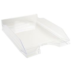 Photo Corbeille à courrier Ecotray - Cristal EXACOMPTA Office Image