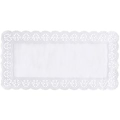 Photo Napperon en papier - Rectangle - 400 x 200 mm - Blanc PAP STAR