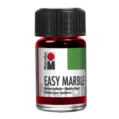 Photo MARABU : Peinture pour marbrure - 15 ml - Rouge Cerise 13050039031