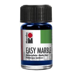 Photo MARABU : Peinture pour marbrure - 15 ml - Bleu ultramarin 13050039055