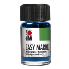 Photo MARABU : Peinture pour marbrure - 15 ml - Bleu clair 13050039090