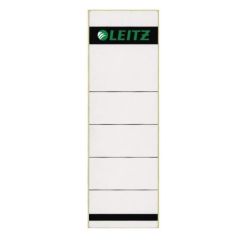 Photo Etiquettes Dos de classeur - 61 x 192 mm - Gris : LEITZ Lot de 10 - 1642-00-85