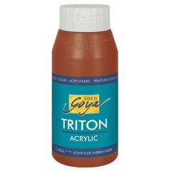 Photo Peinture acrylique Triton Acryl Basic - 750 ml - Marron oxyde foncé C. KREUL  flacon