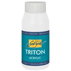 Photo Peinture acrylique Triton Acryl Basic - 750 ml - Blanc mixte C. KREUL  flacon