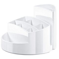 Photo Pot à crayons 9 compartiments RONDO - Blanc : HAN 17460-12