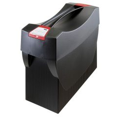 Photo Bac de rangement pour Dossiers suspendus avec couvercle - Noir : HAN Swing Plus 1901-13